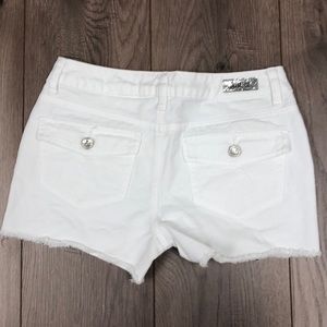 Justice Bottoms - White Justice Girls Jean Shorts Justice Bottoms - White Justice Girls Jean Shorts